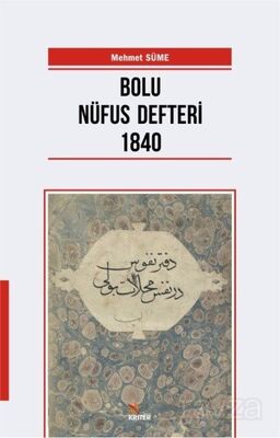 Bolu Nüfus Defteri 1840 - 1