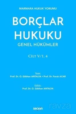 Borçlar Hukuku Genel Hükümler - 1