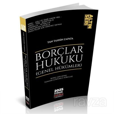 Borçlar Hukuku Genel Hükümler Konu Anlatımı - 1