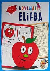 Boyamalı Elifba / Çıkartmalı - Dila Yayıncılık