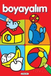 Boyayalım - Kırmızı - Civciv Kitaplar