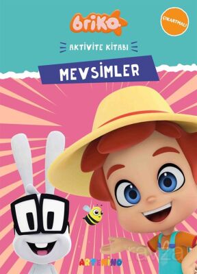 Briko Mevsimler / Çıkartmalı Aktivite Kitabı Serisi - 1