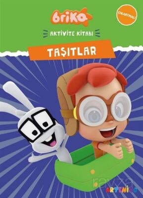 Briko Taşıtlar / Çıkartmalı Aktivite Kitabı Serisi - 1