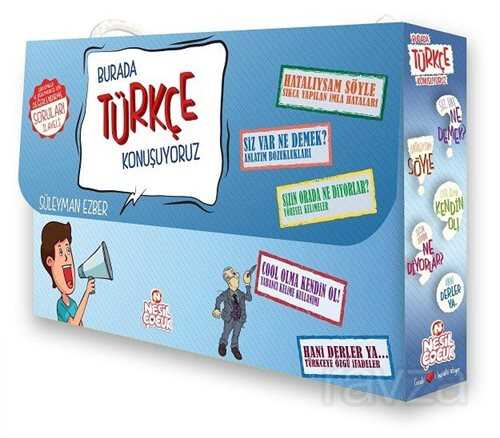 Burada Türkçe Konuşuyouz (5 Kitap) - Nesil Çocuk Yayınları