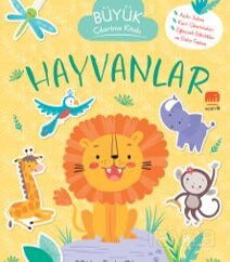 Büyük Çıkartma Kitabı Hayvanlar - Uçan Fil