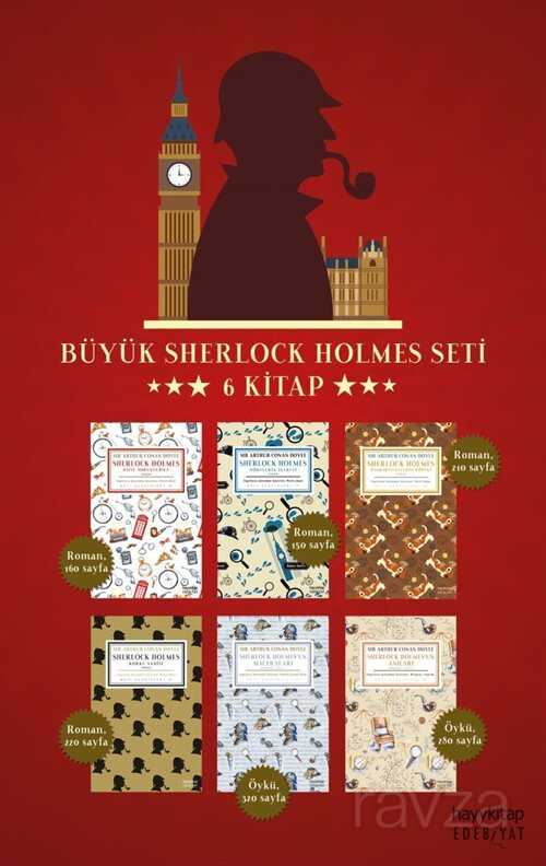 Büyük Sherlock Holmes Seti (6 Kitap) - Hayy Kitap - Kampanya