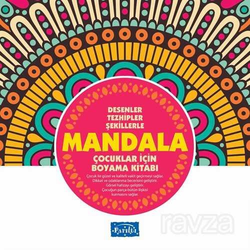 Büyükler İçin Mandala (Pembe Kitap) - 1