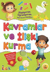 Büyüyorum Öğreniyorum Okul Öncesi Etkinlikleri / Kavramlar ve İlişki Kurma - Bıcırık Çocuk