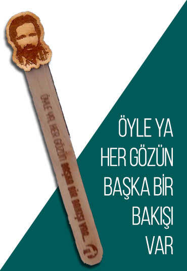 Cahit Zarifoğlu Tahta Ayraç - Ravzakitap Kampanya