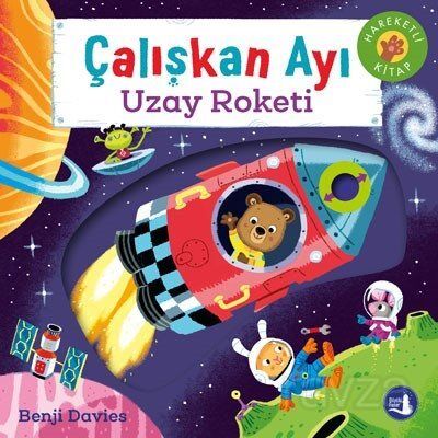 Çalışkan Ayı Uzay Roketi (Hareketli Kitap) - 1