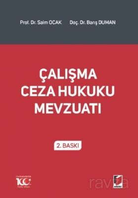 Çalışma Ceza Hukuku Mevzuatı - 1