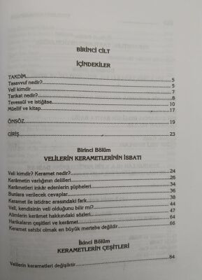 Camiu Keramati’l-Evliya (4 Cilt Takım) Sahabeden Günümüze Veliler ve Kerametl1eri 2 Hediye Kitap - 3