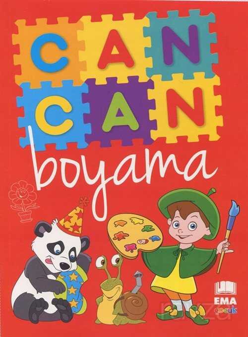 Can Can Boyama (Renkli Örnekli) - 2