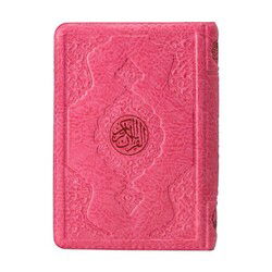 Çanta Boy Kur’an-i Kerim (Pembe, Kilifli, Mühürlü) - Hayrat Neşriyat