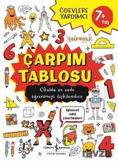 Çarpım Tablosu 7+ Ödevlere Yardımcı - İş Bankası Yayınları