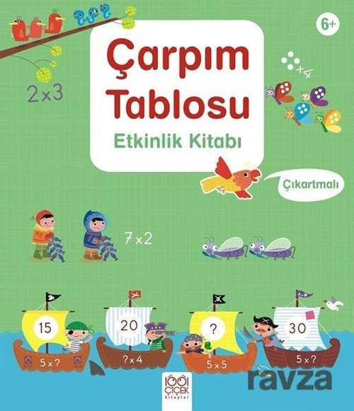 Çarpım Tablosu Etkinlik Kitabı - 1001 Çiçek Kitaplar