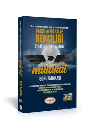 Çarşı ve Mahalle Bekçiliği Sınavlarına Hazırlık Mülakat Soru Bankası - 1