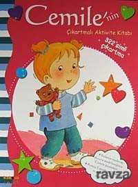 Cemile'nin Çıkartmalı Aktivite Kitabı 322 Simli Çıkartma - Kaknüs Yayınları