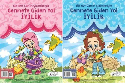 Cennete Giden Yol İyilik (Boyama Kitabı) - Kayalıpark Yayınları