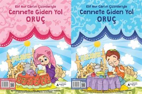 Cennete Giden Yol Oruç (Boyama Kitabı) - Kayalıpark Yayınları