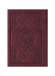 Cep Boy Termo Deri Kuran-i Kerim (Bordo, Mühürlü) - Hayrat Vakfı Yayınları