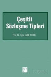 Çeşitli Sözleşme Tipleri - Gazi Kitabevi