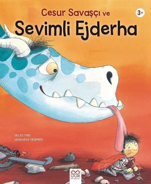Cesur Savaşçı ve Sevimli Ejderha - 1001 Çiçek Kitaplar