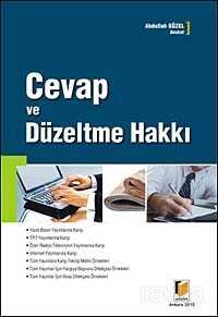 Cevap ve Düzeltme Hakkı - 1