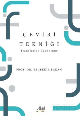 Çeviri Tekniği - 1