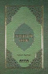 Cevşen'ül Kebir Hatim Kartları (Kod:036) - Ayfa Basın