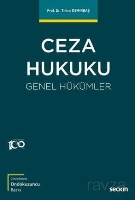 Ceza Hukuku Genel Hükümler - 1