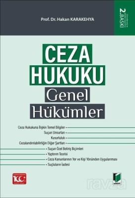 Ceza Hukuku Genel Hükümler - 1