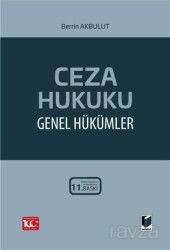 Ceza Hukuku Genel Hükümler - Adalet Yayınevi