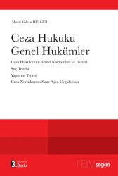 Ceza Hukuku Genel Hükümler - Seçkin Yayıncılık