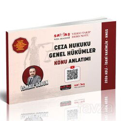 Ceza Hukuku Genel Hükümler Konu Anlatımı - Savaş Yayınları