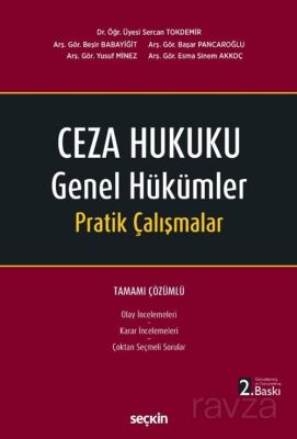 Ceza Hukuku Genel Hükümler Pratik Çalışmalar - 1