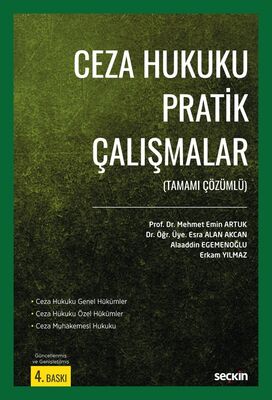 Ceza Hukuku Pratik Çalışmalar (Tamamı Çözümlü) - 1