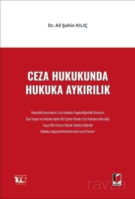 Ceza Hukukunda Hukuka Aykırılık - 1