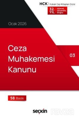 Ceza Muhakemesi Kanunu (Cep Kitabı) - 1
