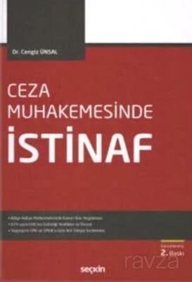 Ceza Muhakemesinde İstinaf - 1