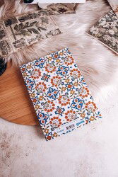 Çiçek Desenli Huzur Ajandasi - Hobbi Tasarim