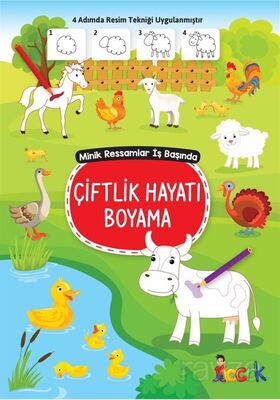 Çiftlik Hayatı Boyama / Minik Ressam İş Başında - 1