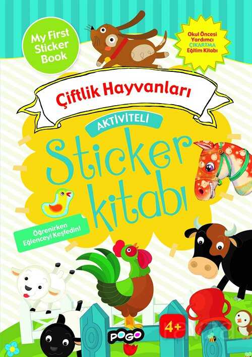 Çiftlik Hayvanları / Aktiviteli Sticker - 1