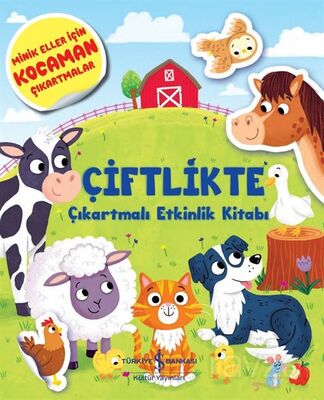 Çiftlikte Çıkartmalı Etkinlik Kitabı - 1