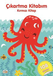 Çıkartma Kitabım - Kırmızı Kitap - 0-6 Yaş Yayınları