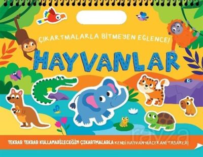 Çıkartmalarla Bitmeyen Eğlence / Hayvanlar - 1