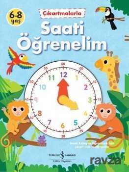 Çıkartmalarla Saati Öğrenelim - 1