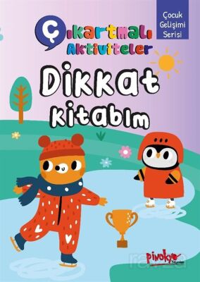 Çıkartmalı Aktiviteler Dikkat Kitabım - 1