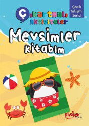 Çıkartmalı Aktiviteler Mevsimler Kitabım - Pinokyo Yayınları