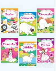 Çıkartmalı Boyama Kitapları - Yumurcak Yayınları